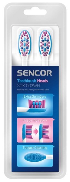 Насадка для зубної щітки Sencor SOX 003 White