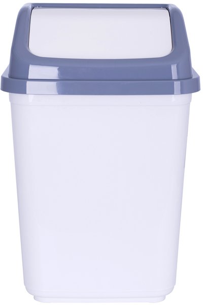 Контейнер для сміття VIOLET HOUSE WHITE-GREY