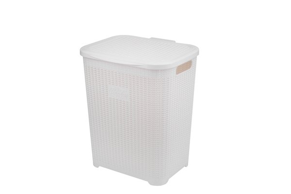 Кошик для білизни Violet House 1007 Віолетта White 45 л (1007 Виолетта WHITE 45 л)