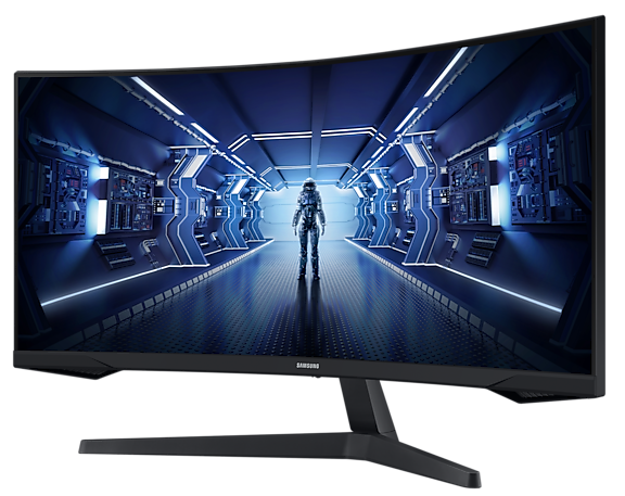Монітор 34″ Samsung LC34G55TWWIXCI