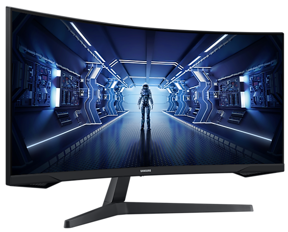 Монітор 34″ Samsung LC34G55TWWIXCI