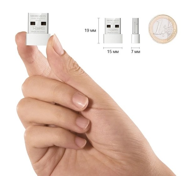 Мережева карта Wi-Fi Mercusys MW150US