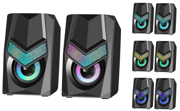 Акустика Defender 2.0 Solar 1 6Вт (65401)