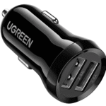 Автомобільний зарядний пристрій Ugreen ED018 24W 2xUSB Car Charger (Black)