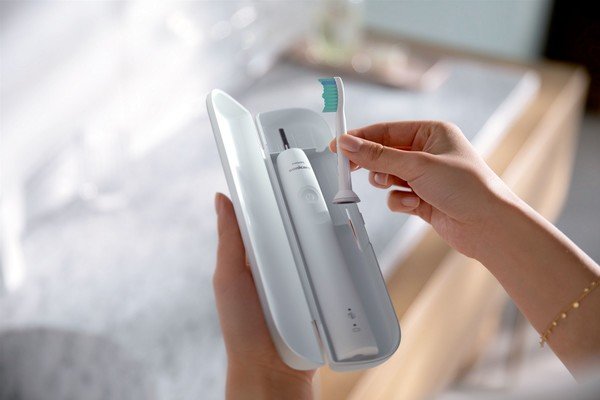 Зубна електрощітка Philips HX3671/13 Gemini 3100 White