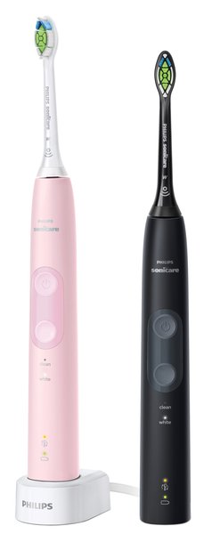 Набір електричних зубних щіток Philips HX6830/35 Sonicare ProtectiveClean 4500 Black+Pink