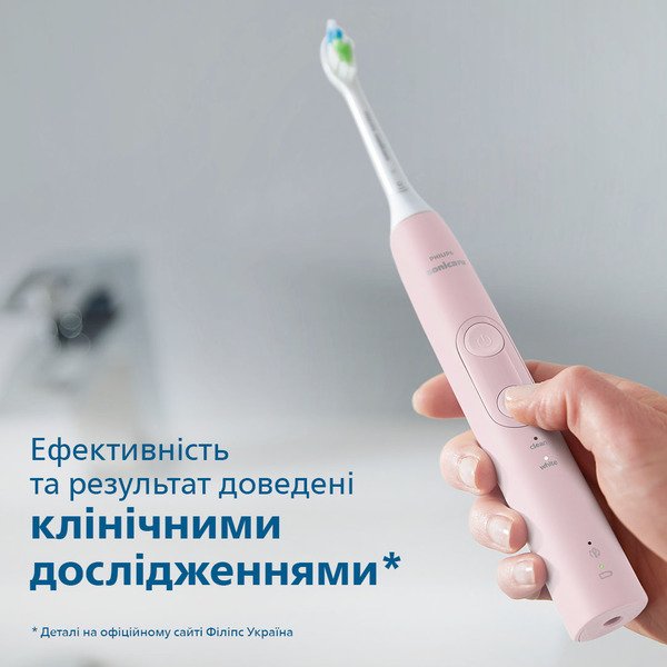 Набір електричних зубних щіток Philips HX6830/35 Sonicare ProtectiveClean 4500 Black+Pink