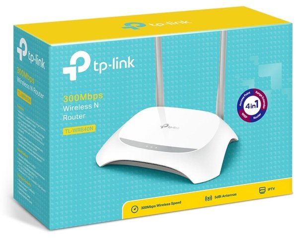Бездротовий маршрутизатор TP-Link TL-WR840N