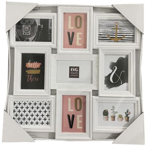 Мультирамка EVG INNO ZB-9-5353 WHITE COLLAGE 9