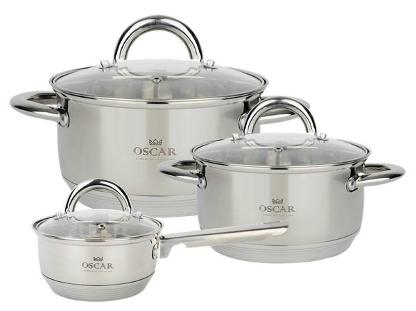 Набір посуду Oscar Master (6 предметів)