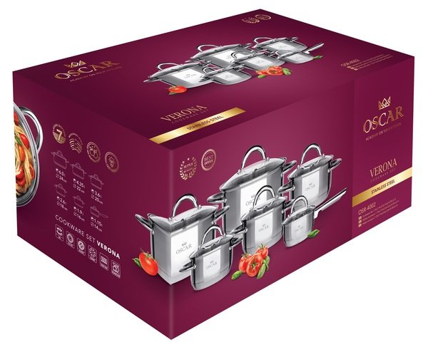 Набір посуду Oscar Verona (12 предметів)