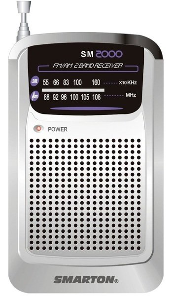 Радіоприймачі — Товар Без Бренда  — SMARTON SM 2000 Silver 35014527