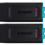USB флеш накопичувач Kingston 2x64GB DT Exodia Black+Blue USB 3.2 (DTX/64GB-2P)