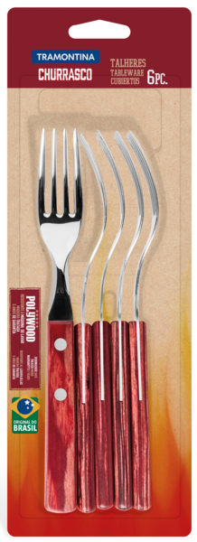 Виделка столова TRAMONTINA Barbecue POLYWOOD