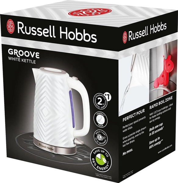 Електрочайник Russell Hobbs 26381-70 Groove White