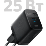 Мережевий зарядний пристрій Anker PowerPort 312 – 25W USB-C Black