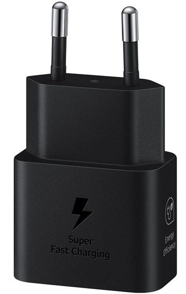 Мережевий зарядний пристрій Samsung 25W Travel Adapter + Type-C cable Black (EP-T2510XBEGEU)