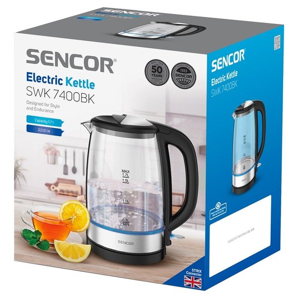 Електрочайник Sencor SWK 7400BK