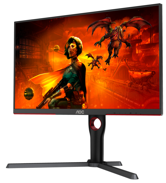 Монiтор 27″ AOC U27G3X/BK Black/Red
