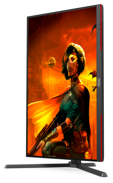 Монiтор 27″ AOC U27G3X/BK Black/Red