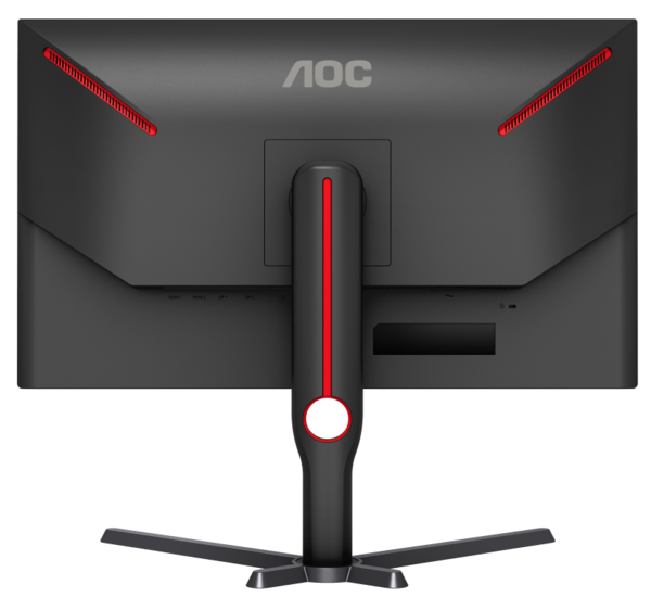 Монiтор 27″ AOC U27G3X/BK Black/Red