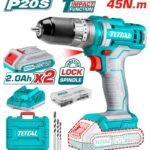 Шуруповерт TOTAL TIDLI201452 20В Li-Ion