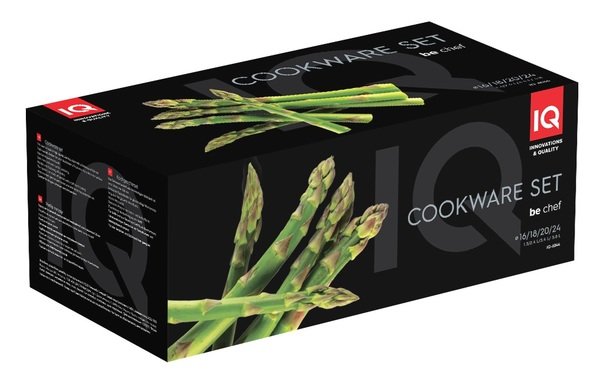 Набір посуду IQ Be Chef (8 предметів)