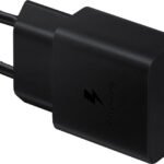 Мережевий зарядний пристрій Samsung 15W Power Adapter (w/o Cable) – Black (EP-T1510NBEGEU)