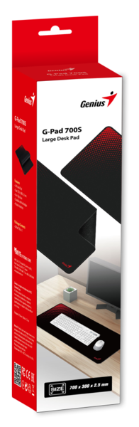 Килимок для мишi Genius G-Pad 700S Black