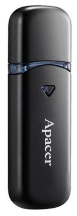 Flash Drive Apacer AH355 64GB USB 3.2 (AP64GAH355B-1) Black