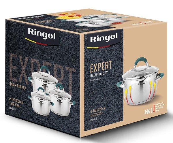 Набір посуду Ringel Expert, 6 предметів