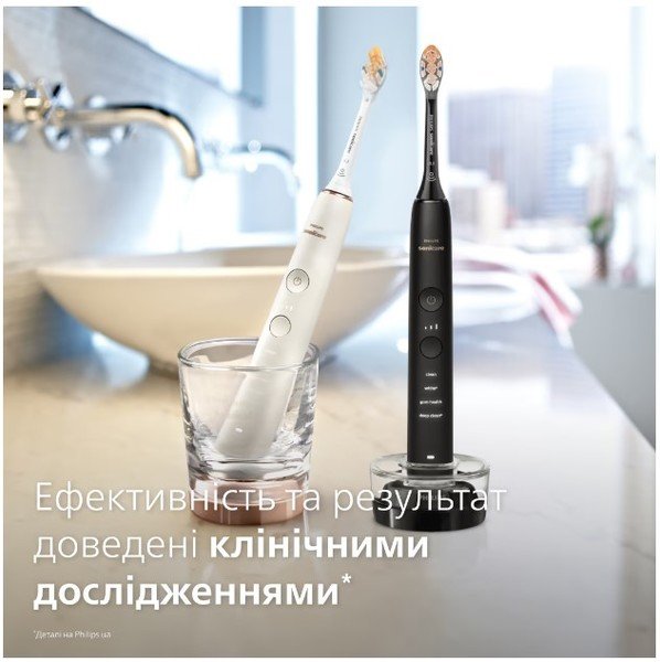 Зубна електрощітка Philips HX9914/69 Sonicare DiamondClean 9000 Pink&Black