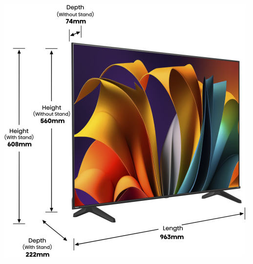 LED-телевізор Hisense 43A6N