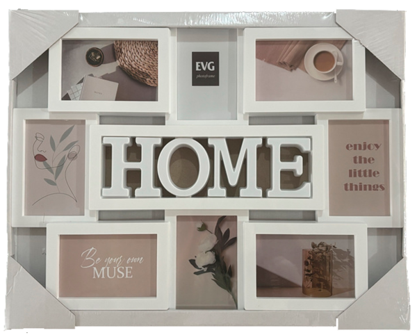 Мультирамка EVG INNO ZB-9GR-4557 WHITE COLLAGE 8