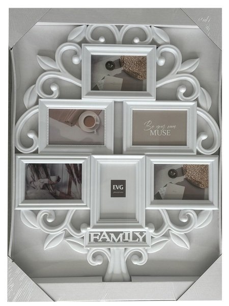Мультирамка EVG INNO ZB-6FA-7453 WHITE COLLAGE 6
