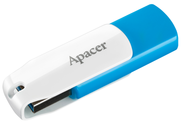 Flash Drive Apacer AH357 64GB USB 3.2 (AP64GAH357U-1) Blue/White