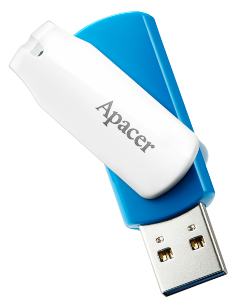 Flash Drive Apacer AH357 64GB USB 3.2 (AP64GAH357U-1) Blue/White