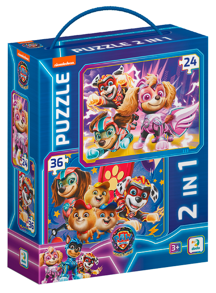 Пазл Dodo Paw Patrol Зберігаємо світ у безпеці!, 2 в 1 (200573)