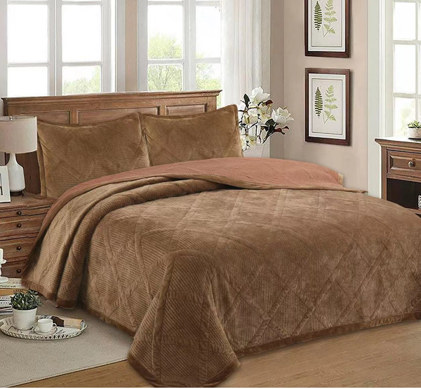 Покривало Soho 200х230 см Velur Brown