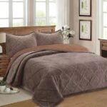Покривало Soho 200х230 см Velur Cinnamon