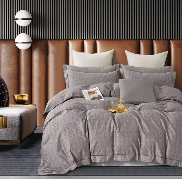 Комплект постільної білизни Soho Євро Studio 200х230 см Geometria Beige