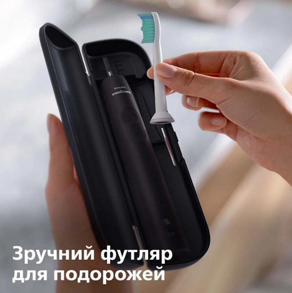 Зубна електрощітка Philips HX3673/14 Sonicare Black