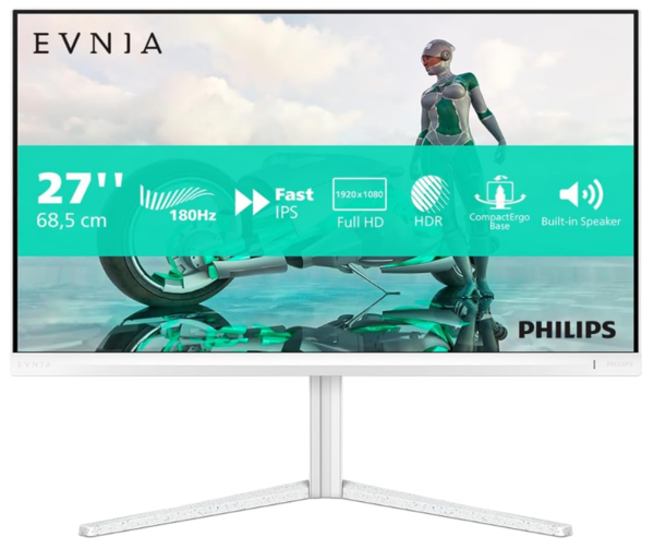 Монiтор 27″ Philips Evnia 27M2N3201A/00 White