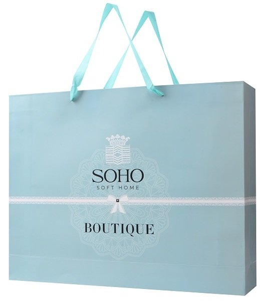 Комплект постільної білизни Soho Євро Boutique 200х230 см Tulip Bisque