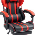 Крісло Defender Colran Red/Black (64025)