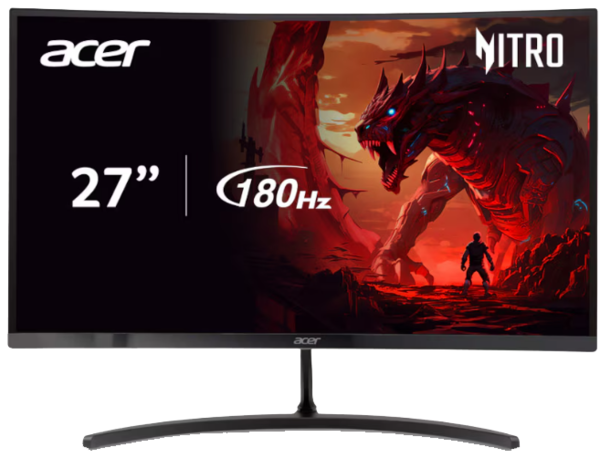 Монiтор 27″ Acer ED273US3bmiipx (UM.HE0EE.309) Black