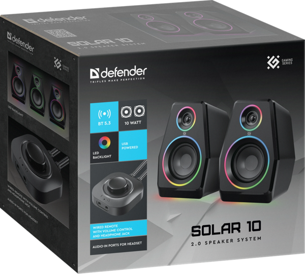 Акустика Defender Solar 10 10Вт (65940)