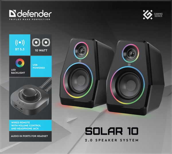 Акустика Defender Solar 10 10Вт (65940)