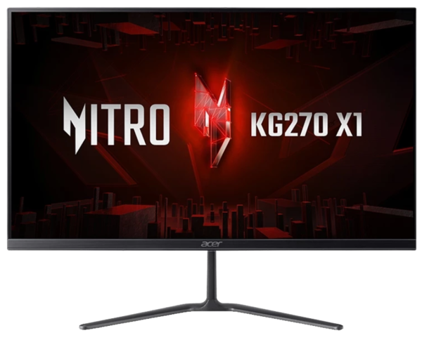 Монiтор 27″ Acer KG270X1bmiipx (UM.HX0EE.108) Black
