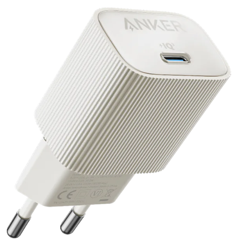 Мережевий зарядний пристрій Anker PowerPort 511 Nano IV – 30W USB-C White